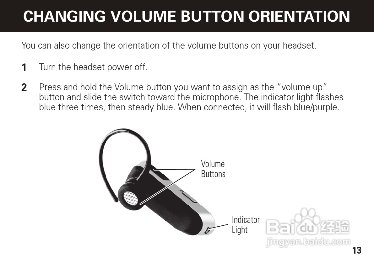 摩托罗拉H620蓝牙耳机使用说明书:[2]