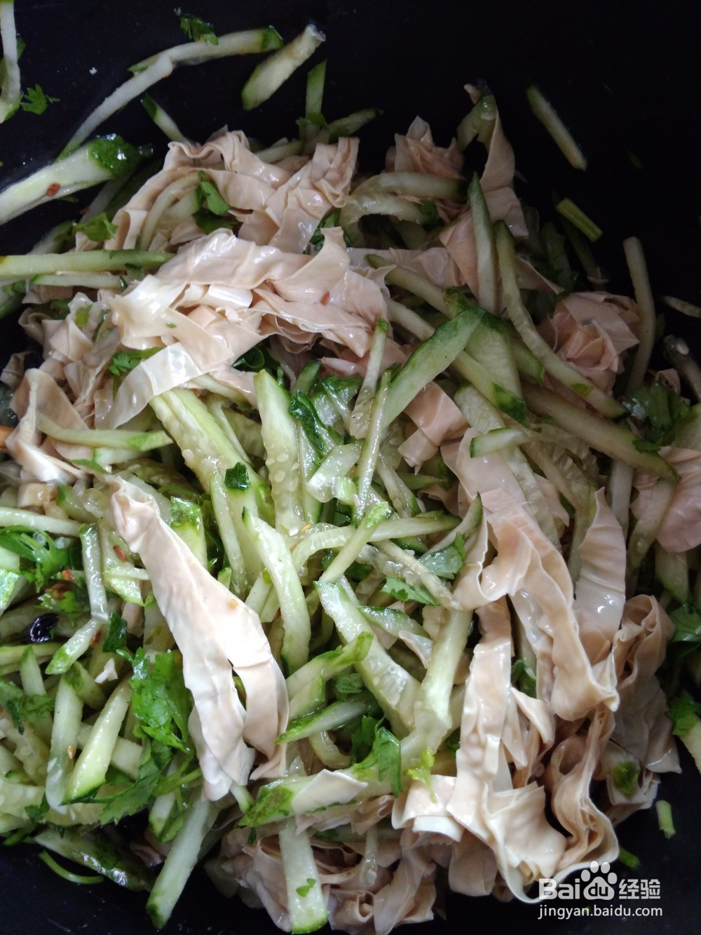 拌豆皮有什么技巧