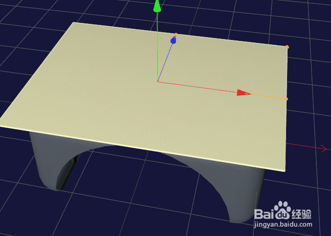 C4D三维建模(茶几制作)