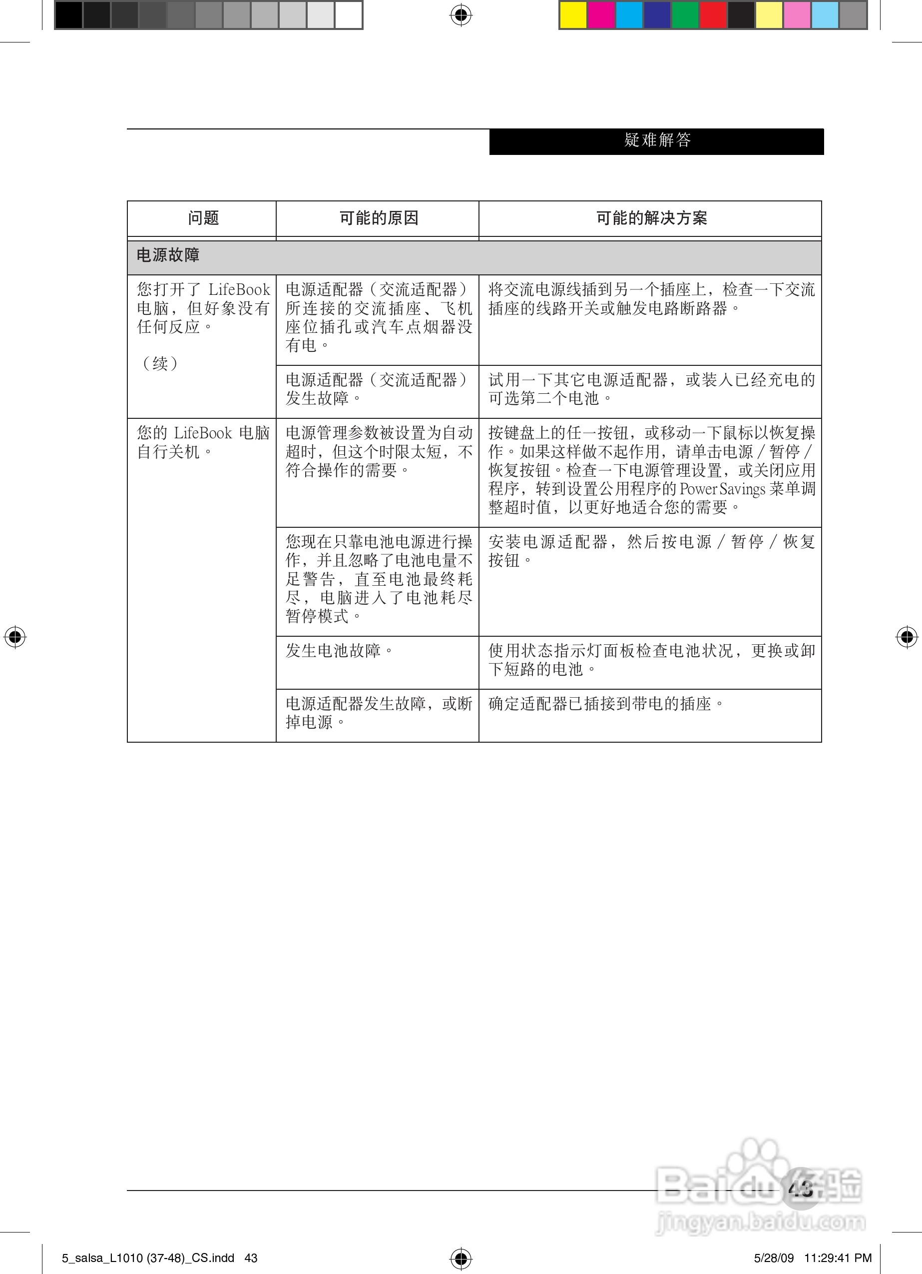 富士通L1010笔记本电脑使用说明书:[5]