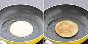 枫糖水果煎饼的做法