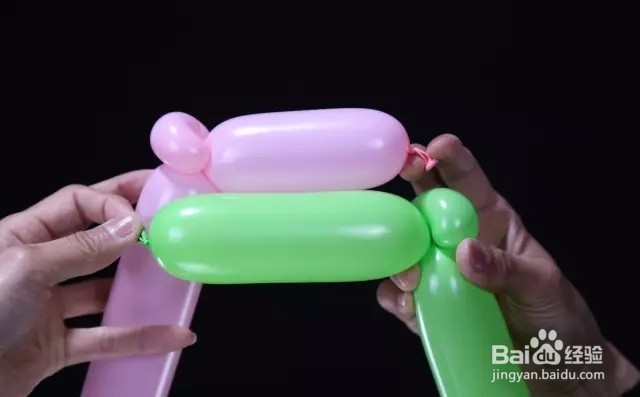 魔术长条气球教程(第19期)——乌龟