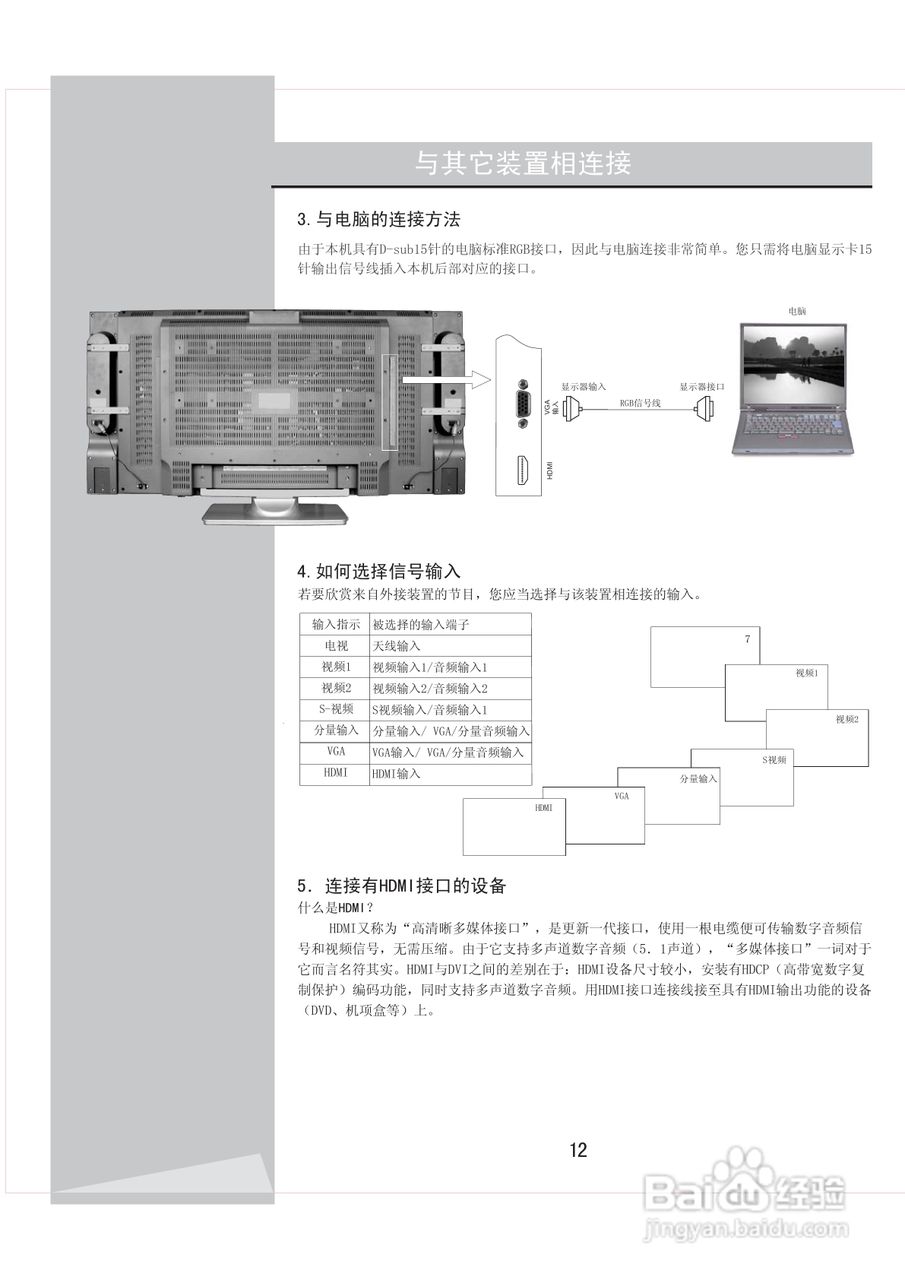 海信TLM4237D液晶彩电使用说明书:[2]