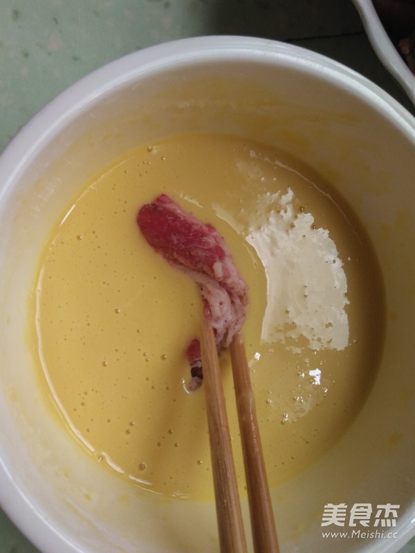 酥炸肉棒的做法