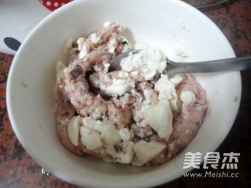 菜心豆腐丸子汤