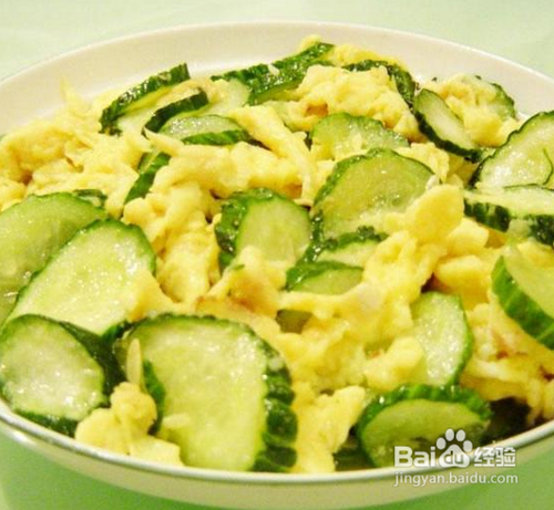 怎样做家常黄瓜炒鸡蛋