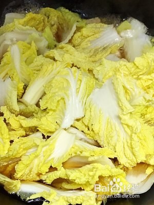 简单好吃的娃娃菜炖冻豆腐的做法