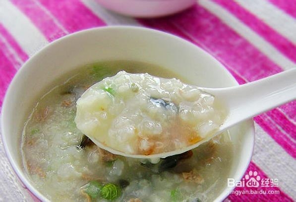 皮蛋瘦肉粥的简单做法