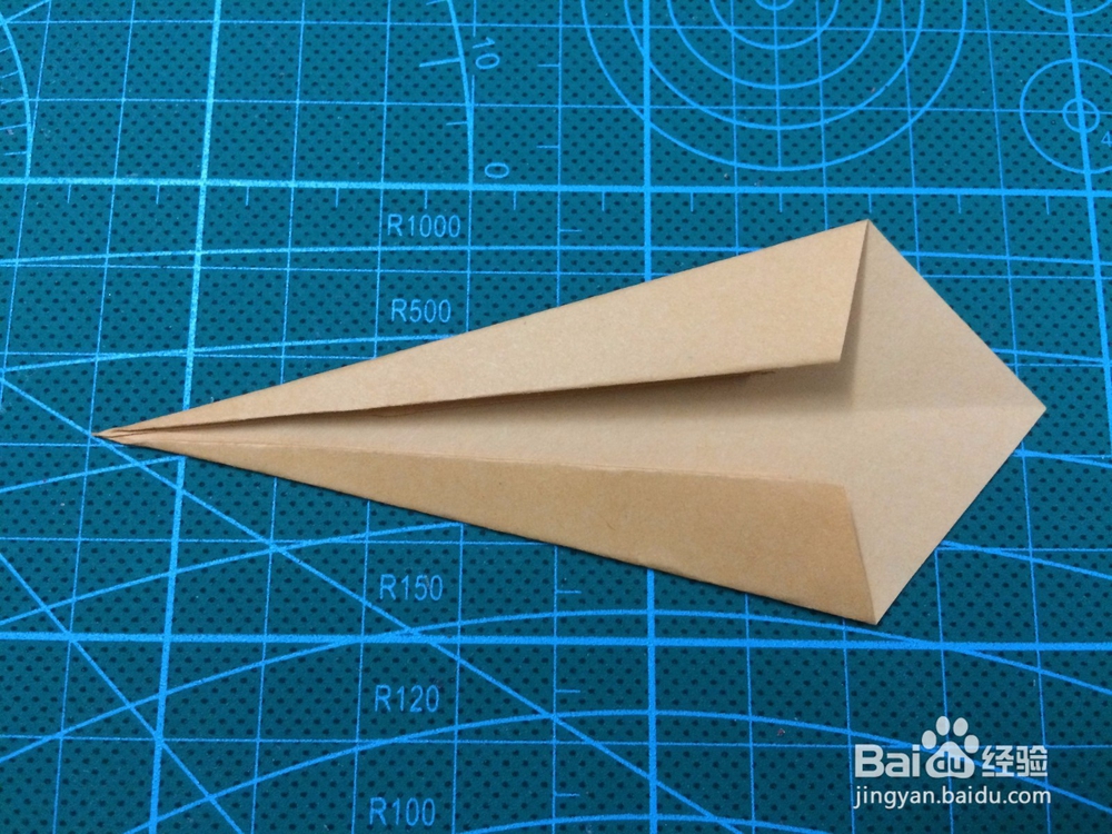 鸭子纸张怎么折（3）
