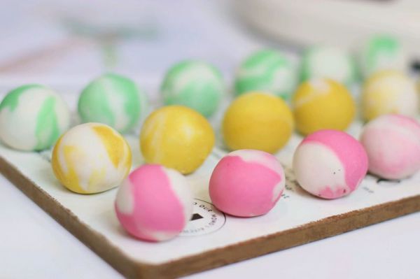 教你做琉璃彩色黑芝麻汤圆