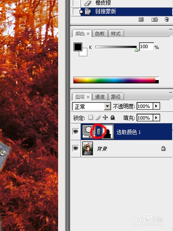怎样改变照片中背景的色彩