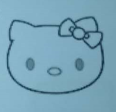 教你画HelloKitty猫的简笔画