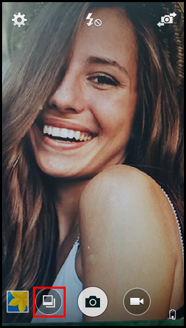 Samsung GALAXY GRAND Max如何使用后置照相机自拍?(G7200)