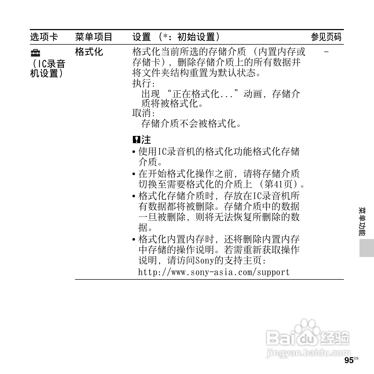 索尼ICD-UX513F数码录音笔使用说明书:[10]