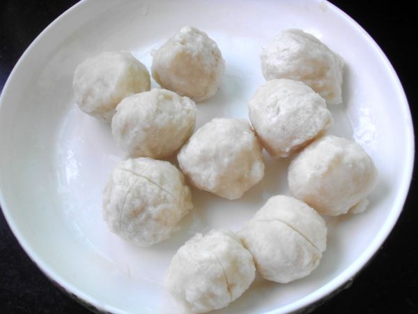 番茄姜丝鱼丸汤