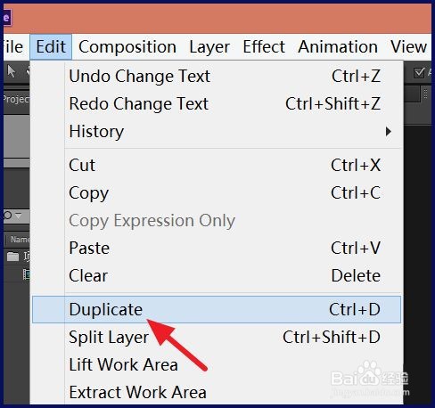 ae怎么复制图层