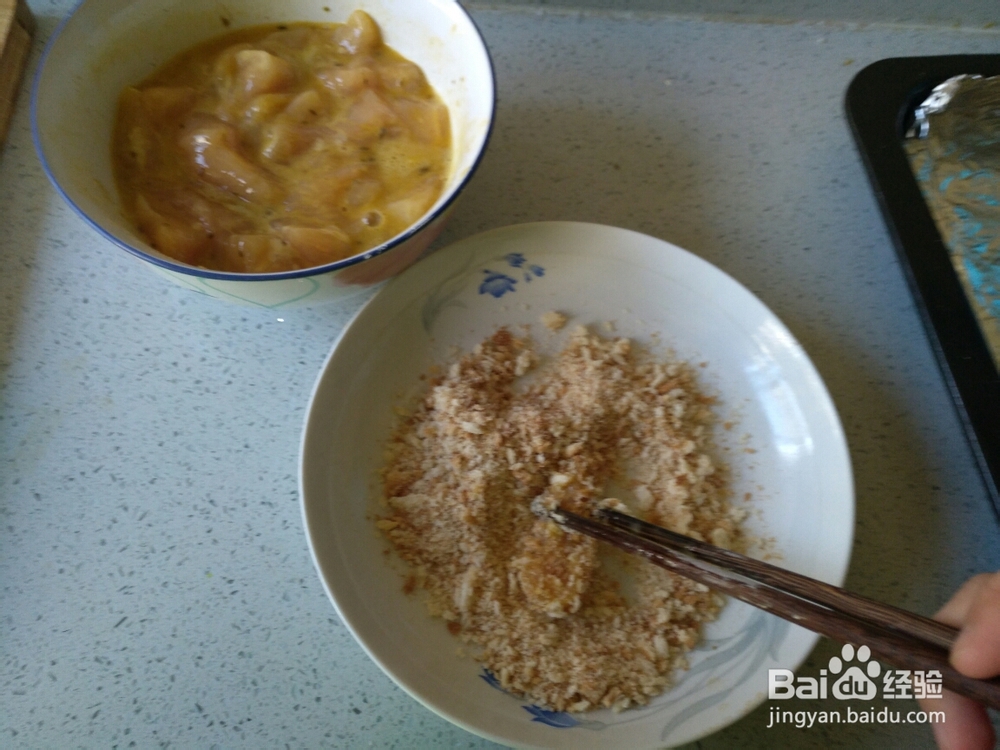 爽脆可口的鸡米花烤箱版