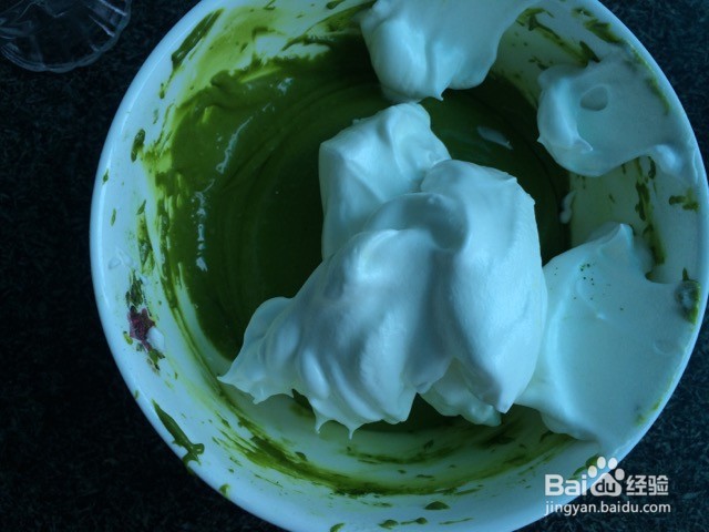 抹茶戚风的做法