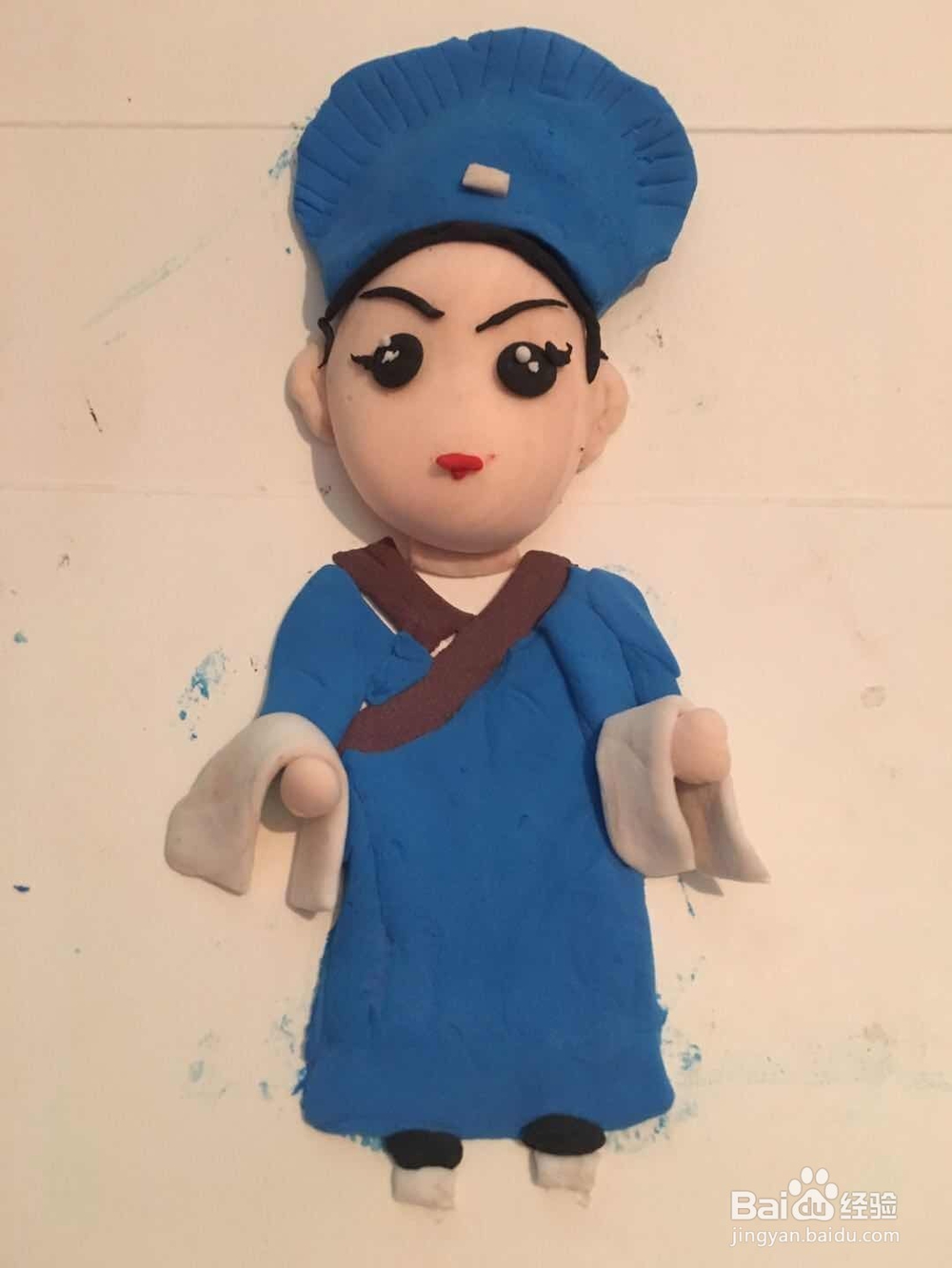 怎样用太空泥制作一个古装戏曲人物
