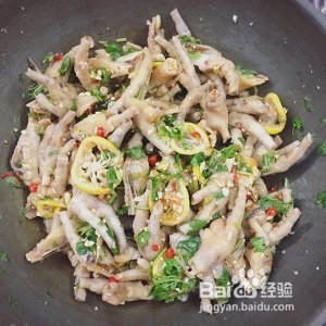 泰式酸辣柠檬鸡爪做法