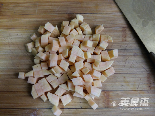 红薯米糊的做法