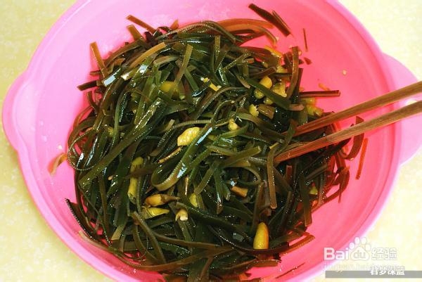 健康爽口小菜[泡椒海带丝]