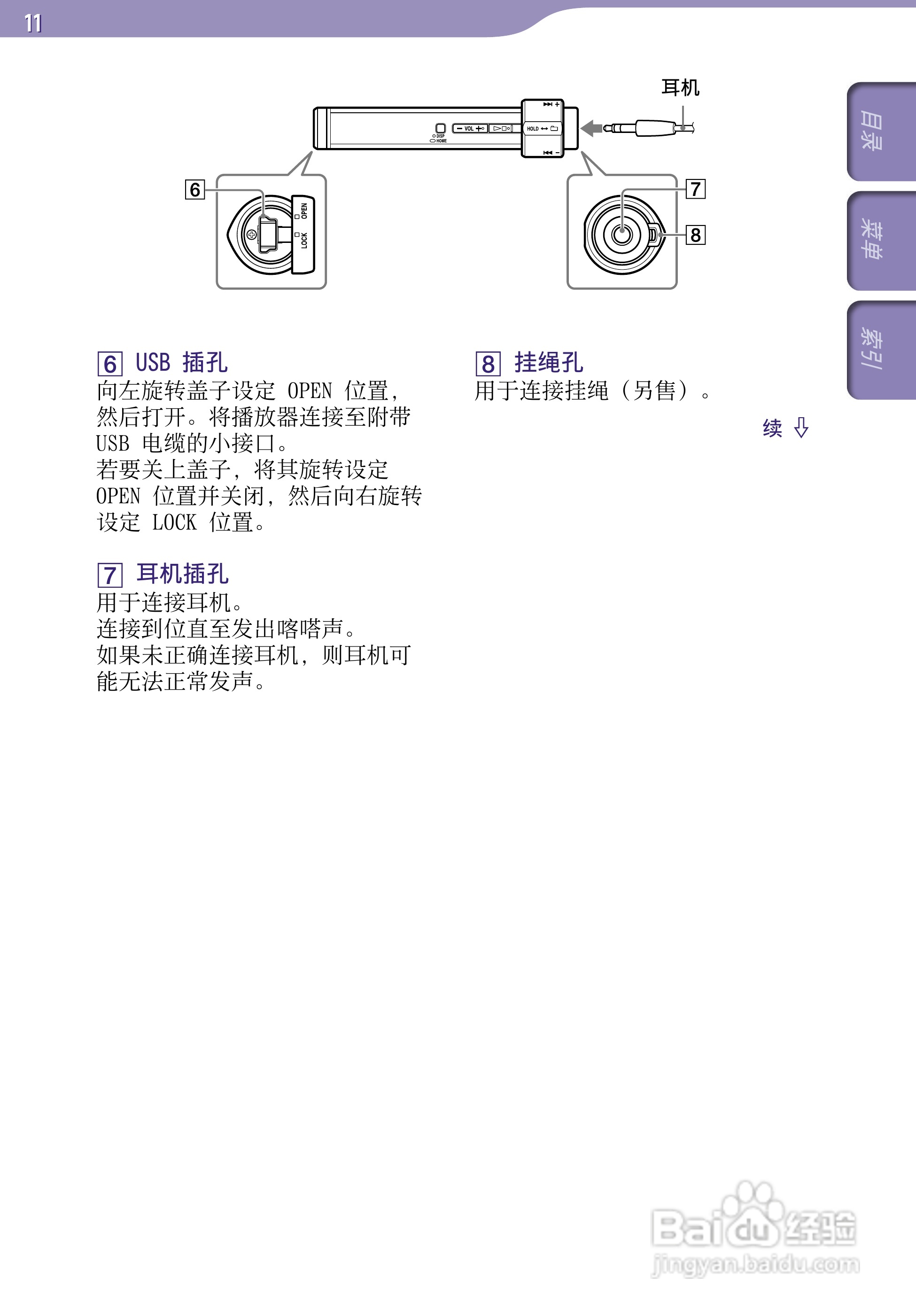 索尼SONY NW-S203F数码影音使用说明书:[2]