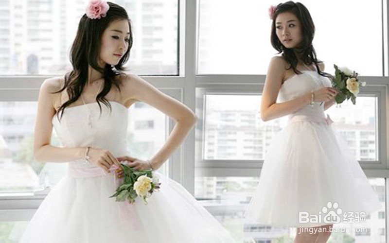 身材娇小的新娘如何拍好婚纱照
