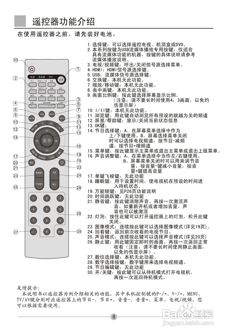 海尔L32A18-AK液晶彩电使用说明书:[1]