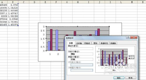 怎样制作EXCEL图表