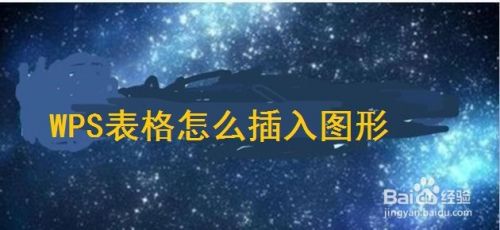 WPS表格怎么插入图形