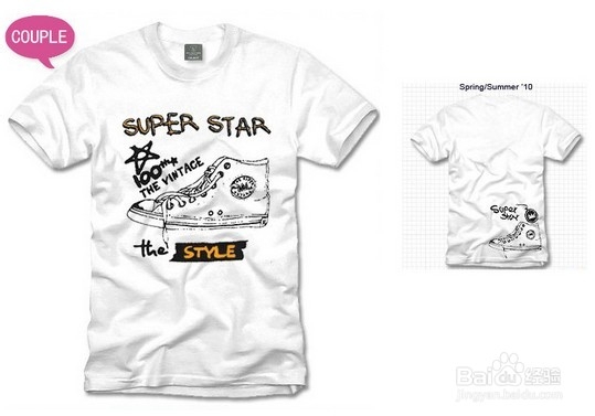 白色T恤搭配哈伦裤效果好吗?