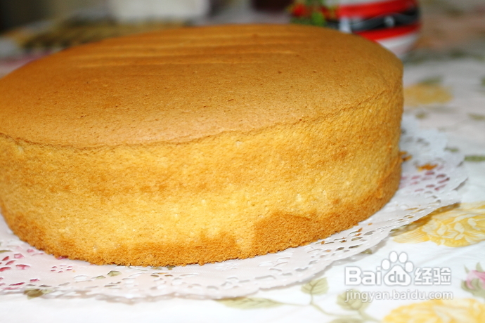 清香味美的戚风蛋糕