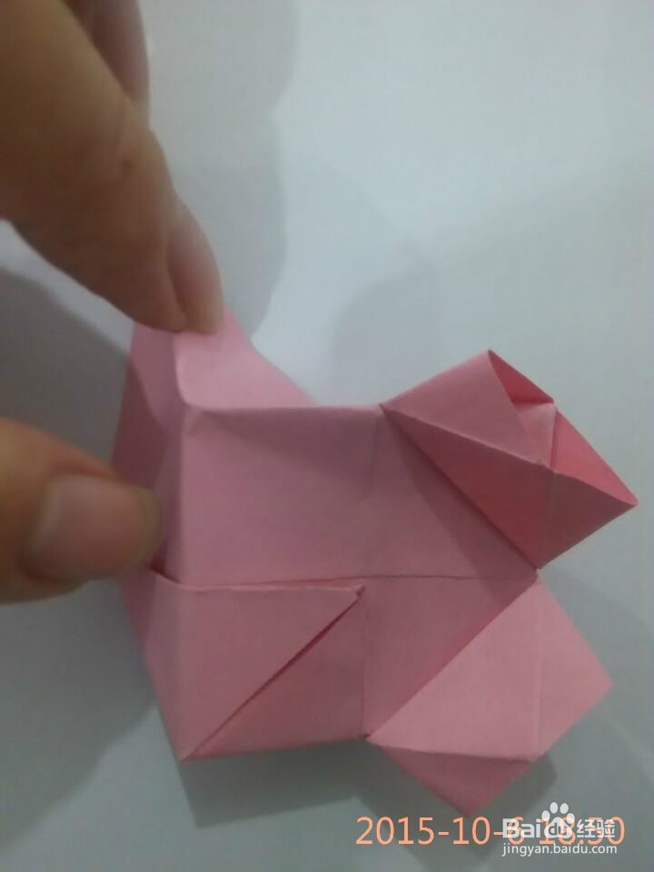 教你如何折纸青蛙