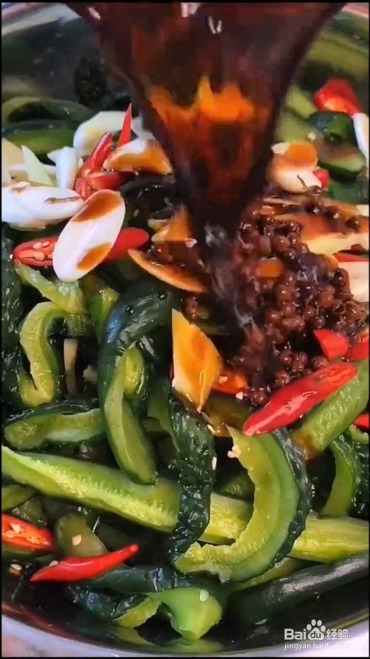 如何制作酱油黄瓜泡菜