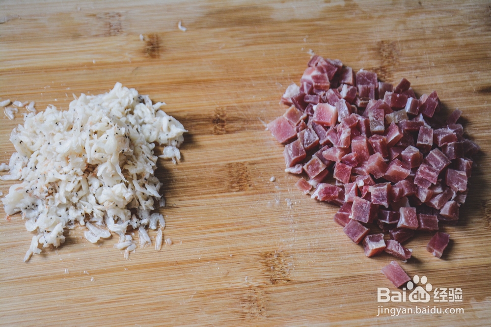 奶奶教你做萝卜火腿萝卜糕