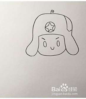 画雷锋简笔画步骤