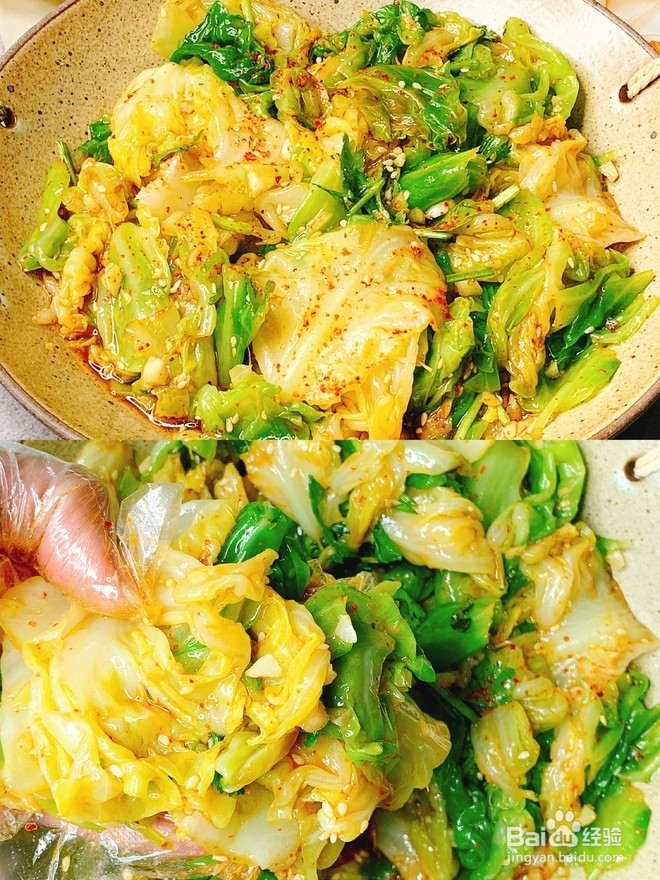 包菜酸辣开胃的做法