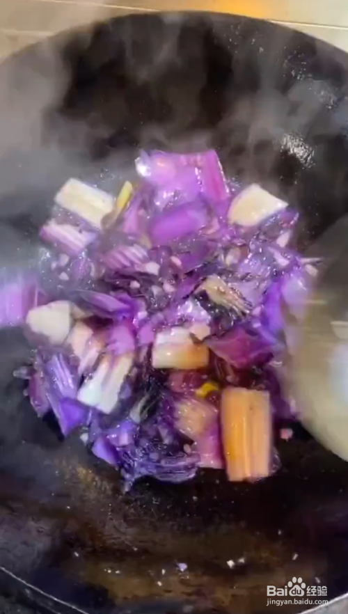 蒜蓉白菜怎么做#校园分享#