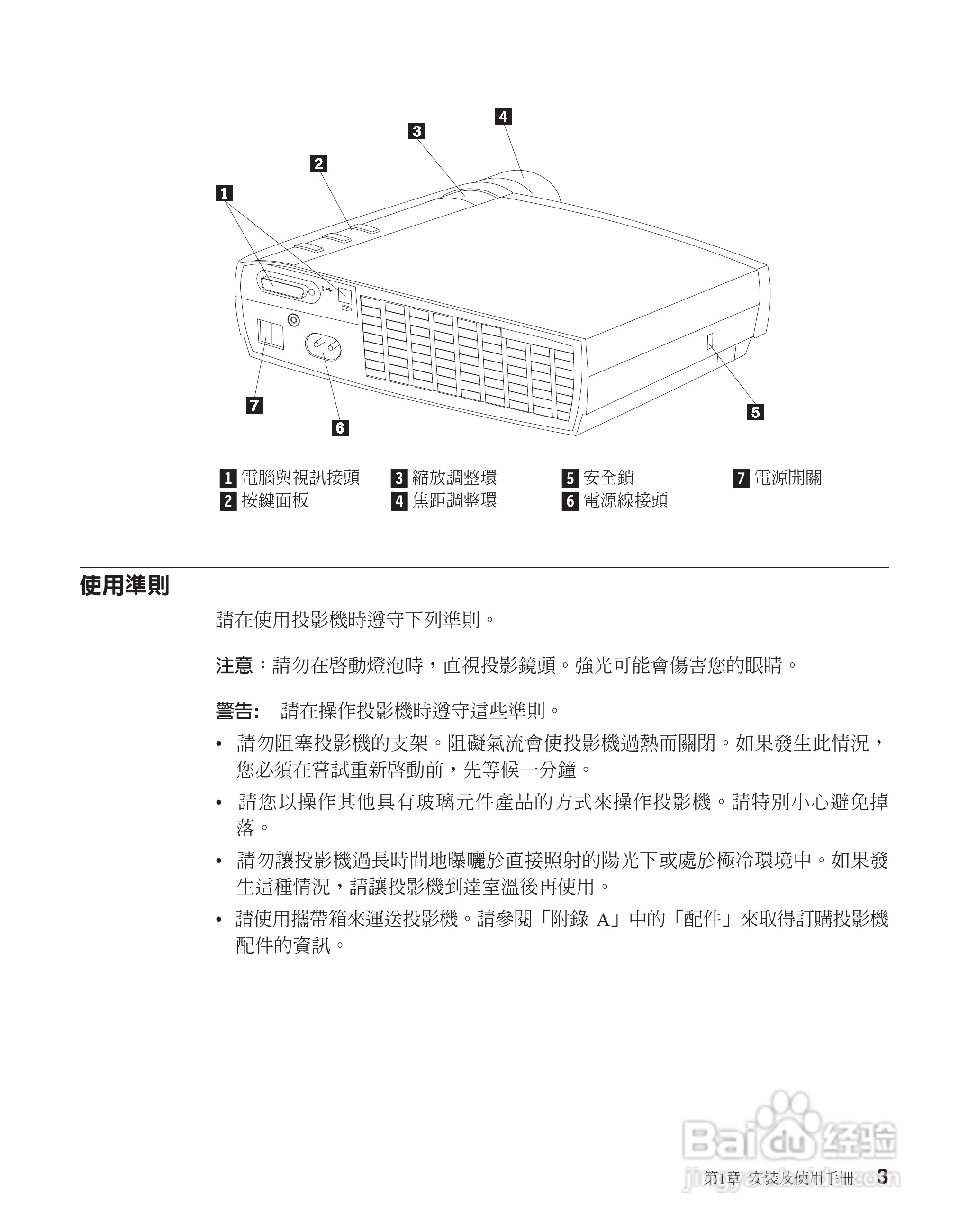 IBM iL1210投影机说明书:[2]