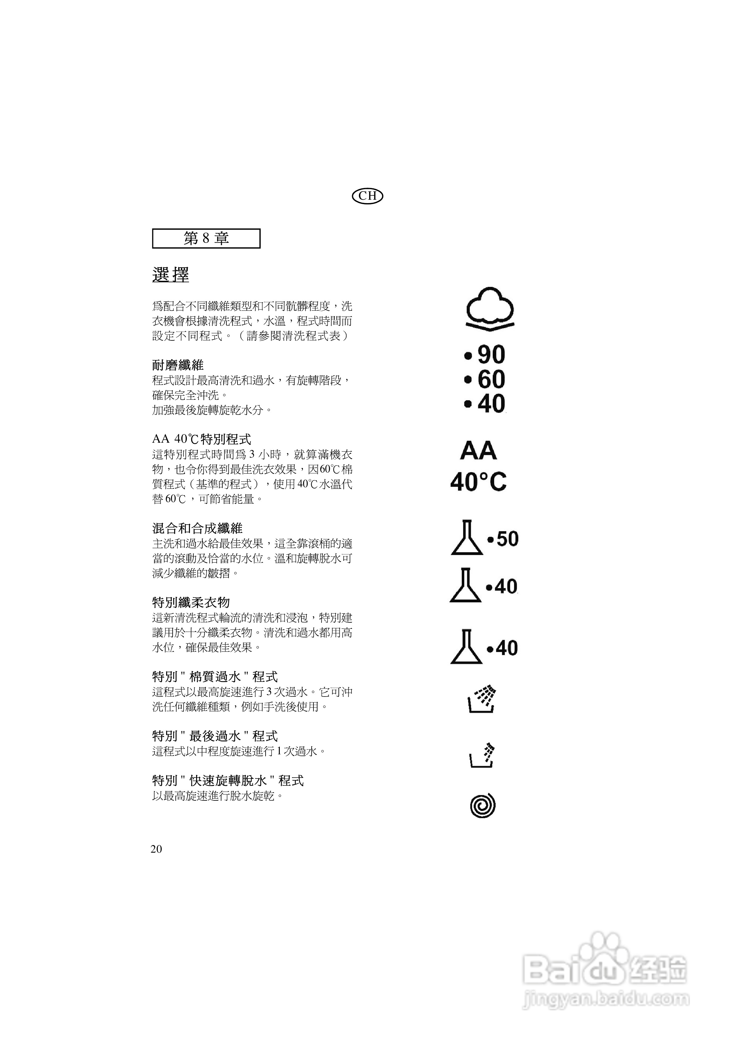 美国飞歌PWD12SN型超薄前置式洗衣干衣机说明书:[2]