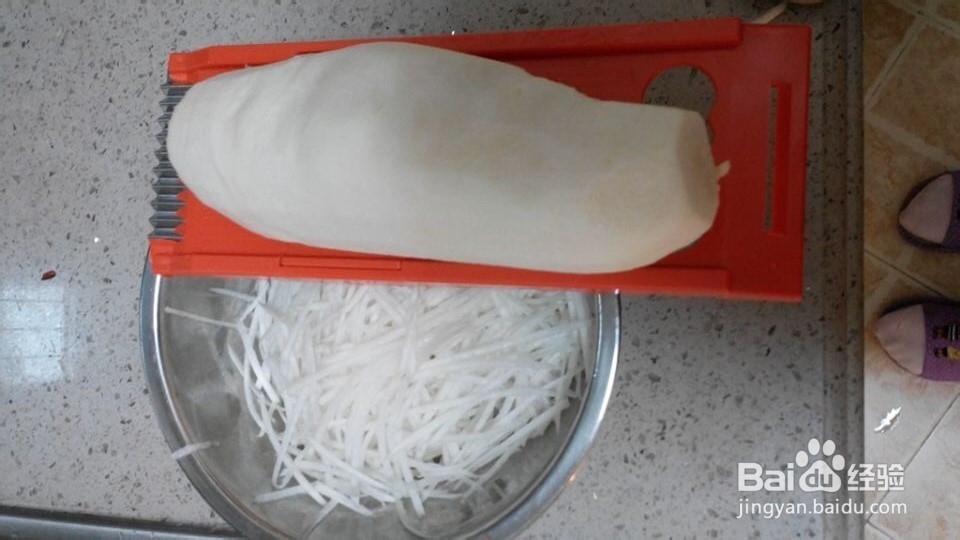 秋季润肺白萝卜丝