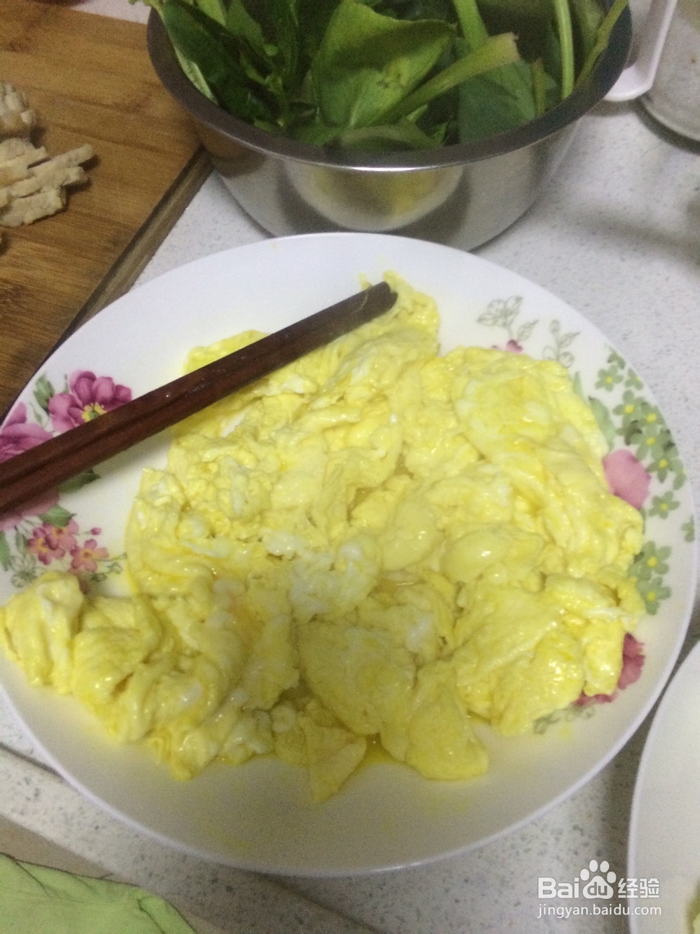 青椒炒鸡蛋-家常菜