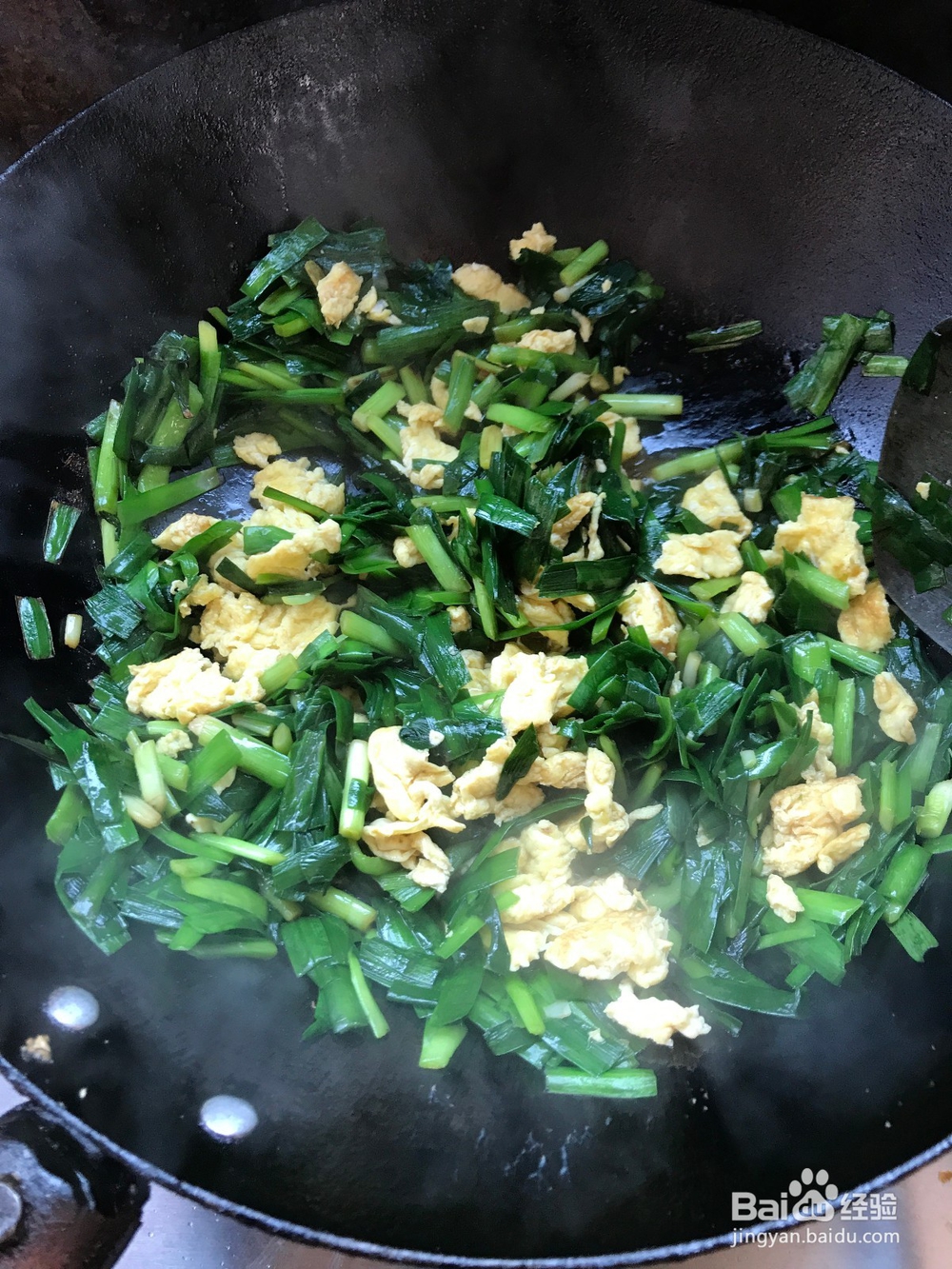 韭菜香炒鸡蛋