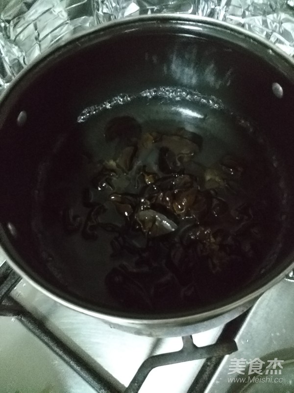 西芹木耳炒山药