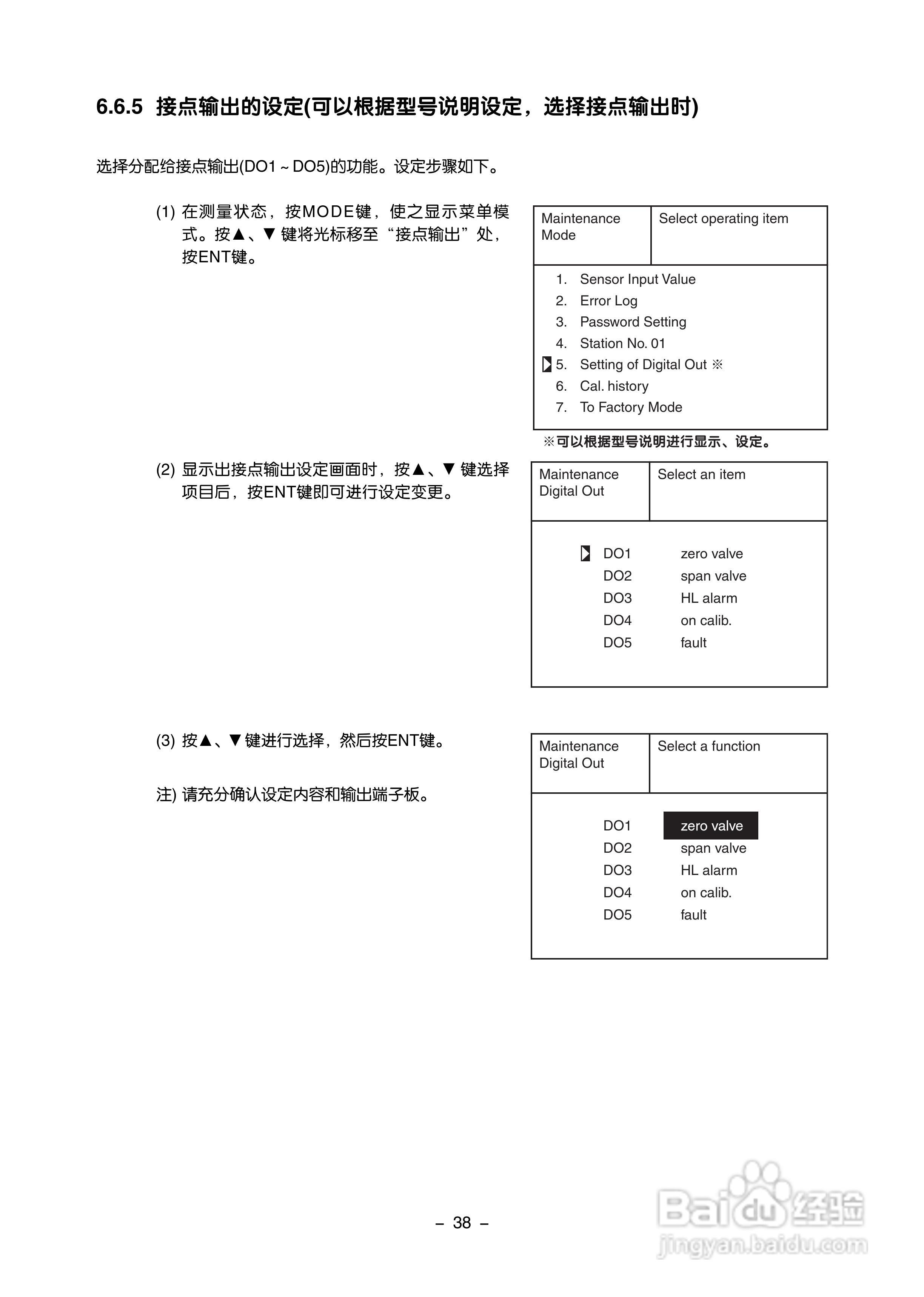 富士ZAF 热导式气体分析仪使用手册:[5]