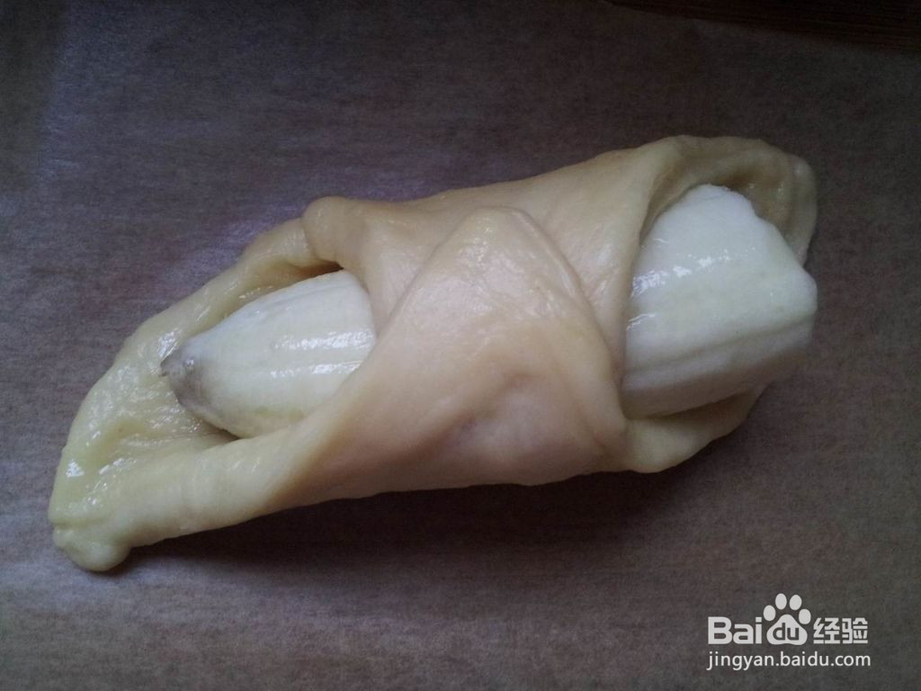 香蕉面包卷的做法