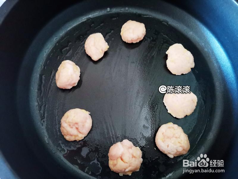 白菜猪肉丸子的做法