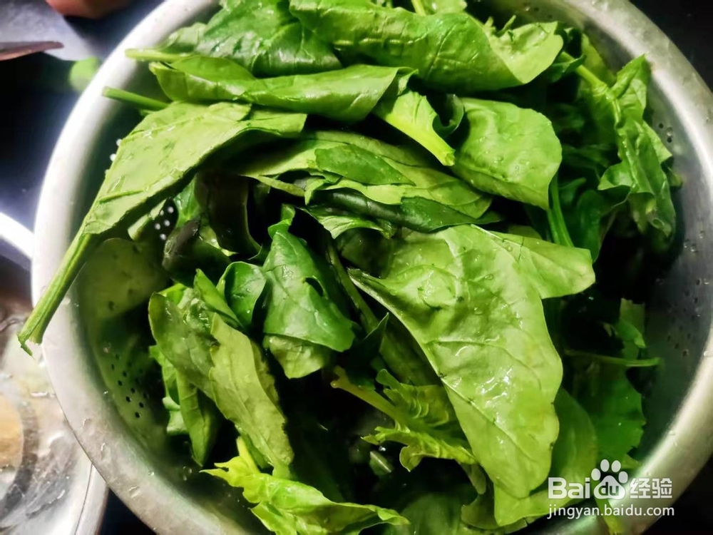 蚝油菠菜---便秘小菜谱