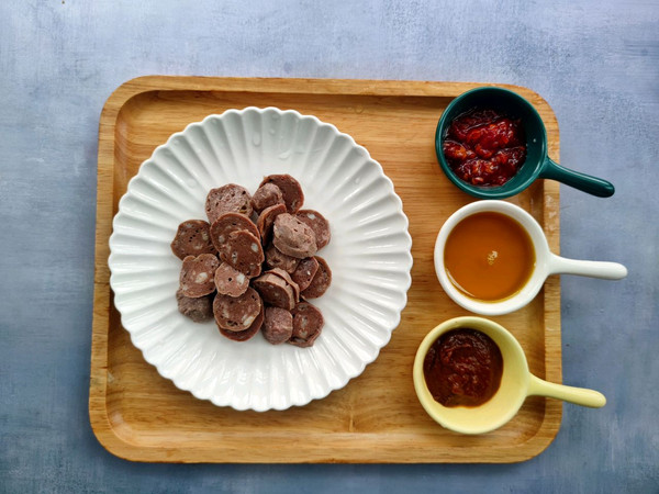 芹菜豆皮牛肉丸